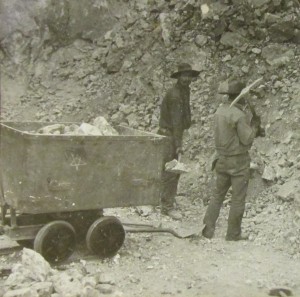 Mining the old fashioned way