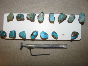 Morenci Turquoise Cabochons