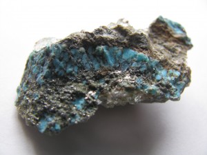 Natural Morenci Turquoise with Pyrite inclusions