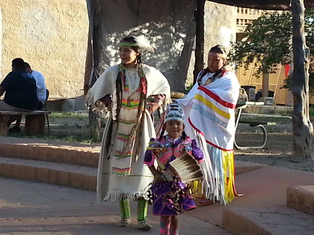 Navajo Dancer in Turquoise Land