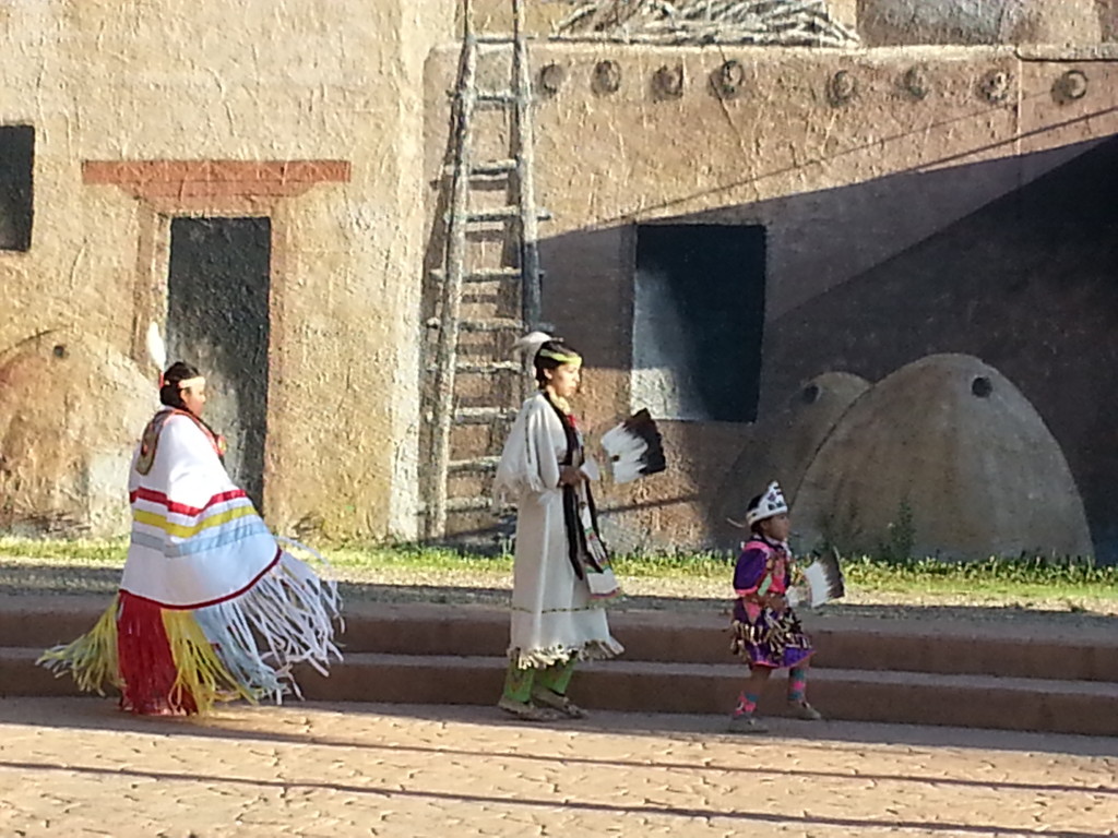 Navajo Dancers in Turquoise Land